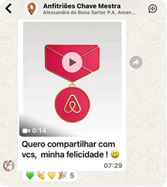 Depoimento de anfitrião 6